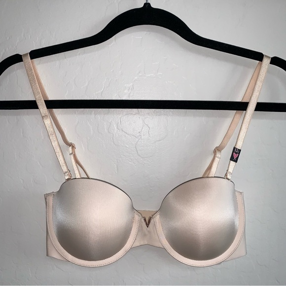 Victorias Secret Bare Illusions Smooth Uplift Strapless Bra - Picture 1 of 14